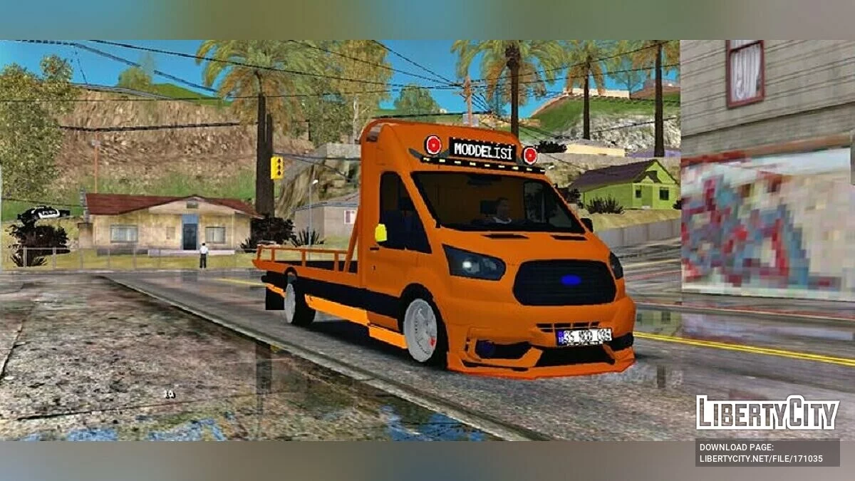 Ford Transi̇t Cekici (только DFF) / GTA San Andreas (iOS, Android)