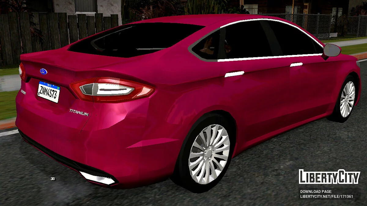 Ford Fusion Titanium (только DFF) / GTA San Andreas (iOS, Android)
