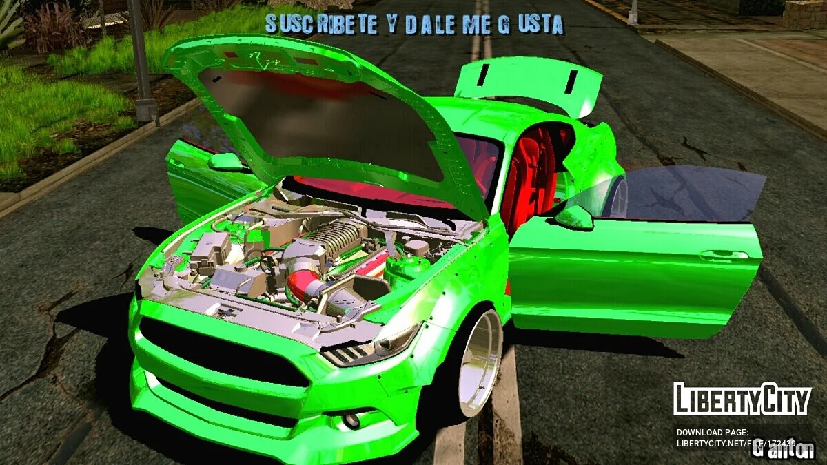 Ford Mustang Rocket Bunny (только DFF) / GTA San Andreas (iOS, Android)