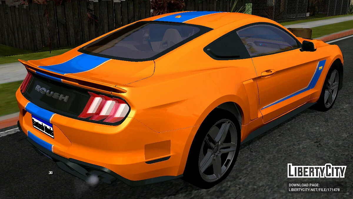 Ford Mustang Roush 3 (только DFF) / GTA San Andreas (iOS, Android)