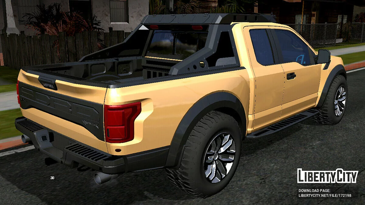 Ford Raptor F-150 2017 (только DFF) / GTA San Andreas (iOS, Android)