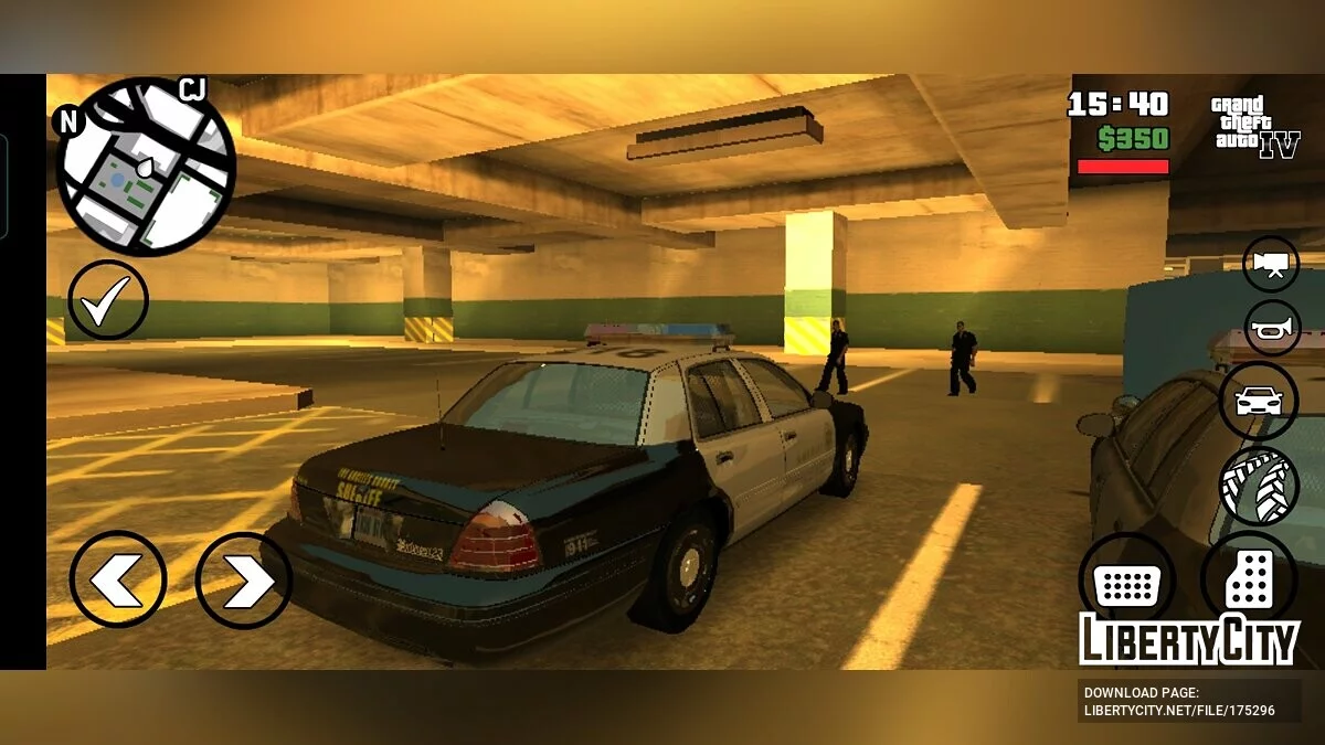 LASD Ford Crown Victoria / GTA San Andreas (iOS, Android)
