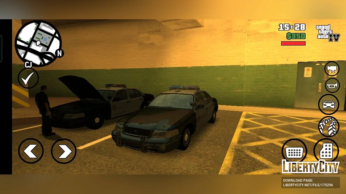 LASD Ford Crown Victoria / GTA San Andreas (iOS, Android)