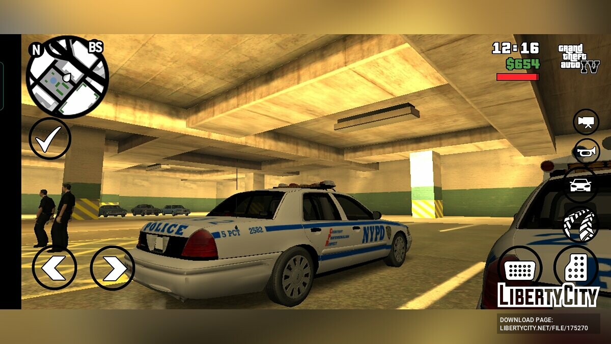 Скачать NYPD Crown Victoria 2009 для GTA San Andreas (iOS, Android)