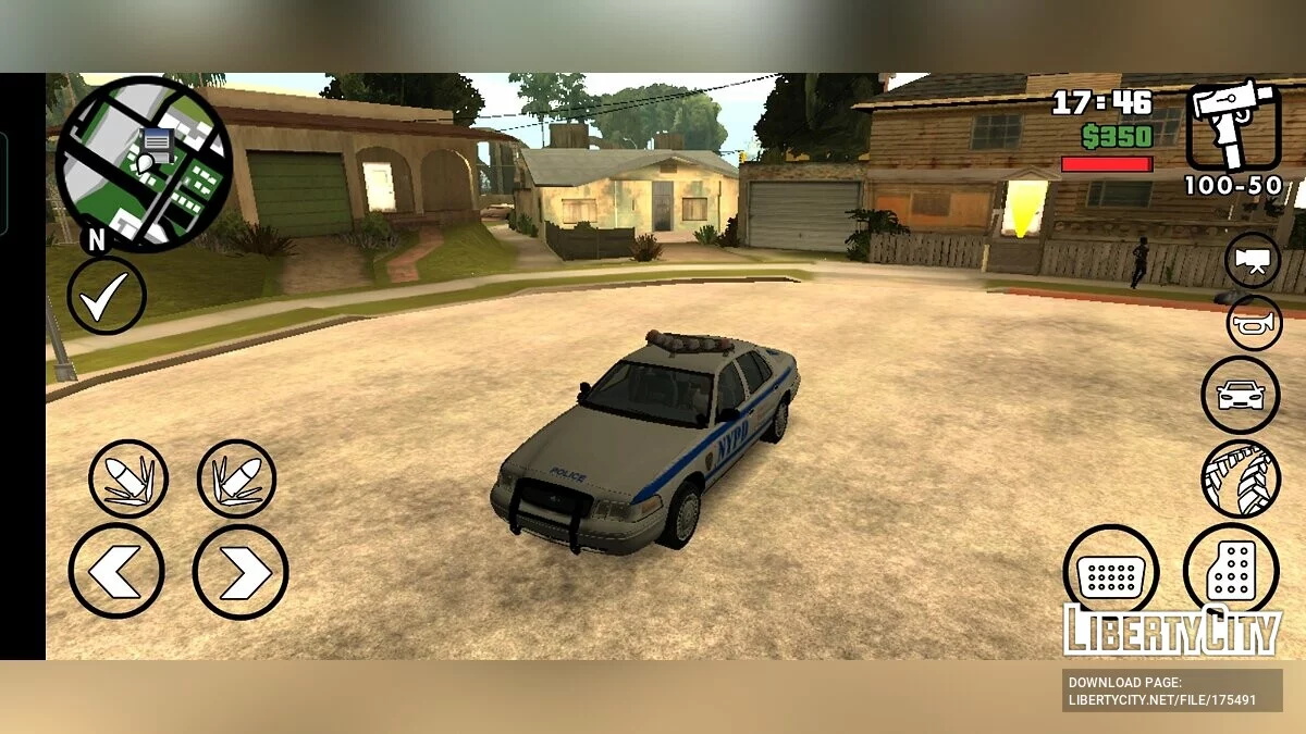 NYPD Crown Victoria 2003 / GTA San Andreas (iOS, Android)