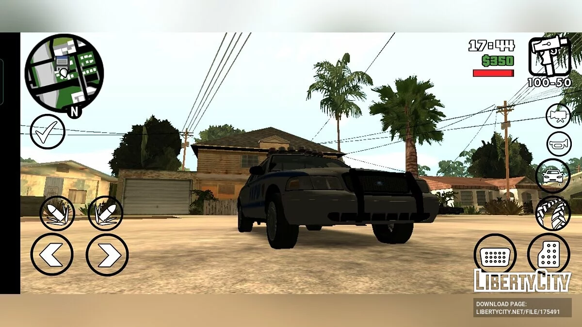 NYPD Crown Victoria 2003 / GTA San Andreas (iOS, Android)