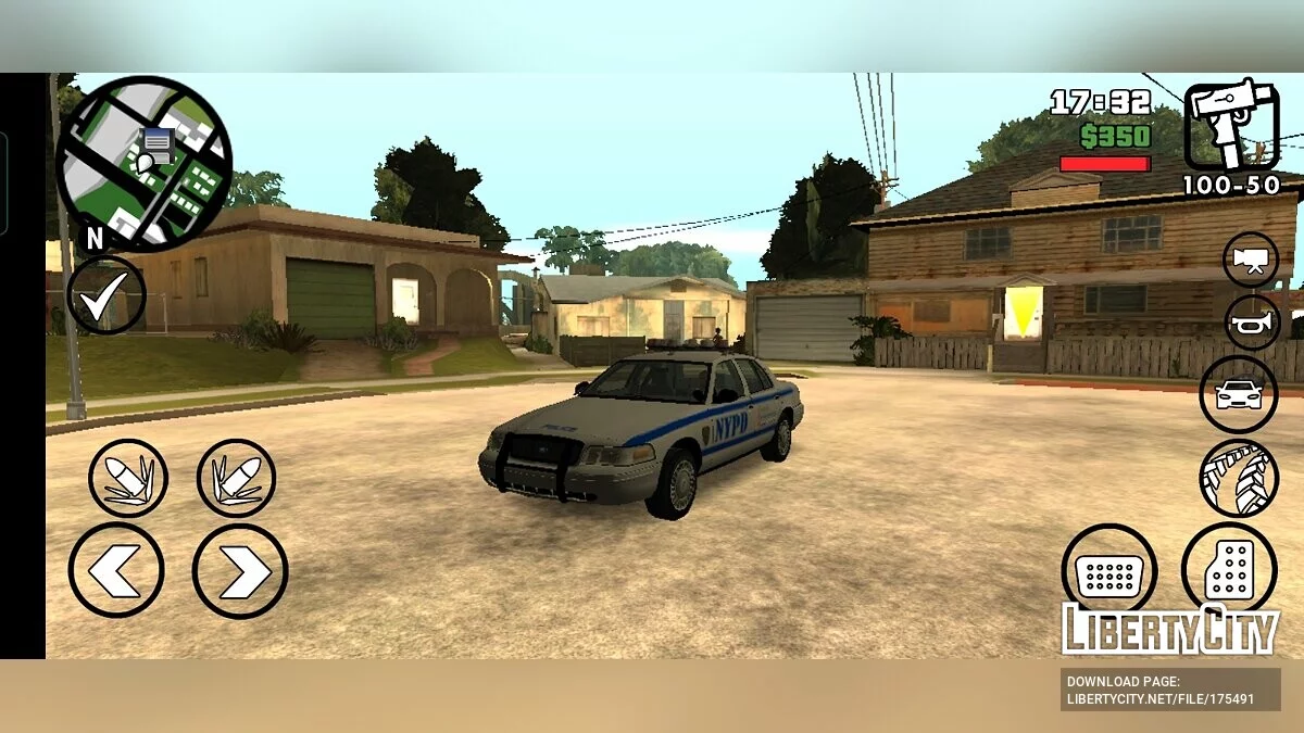 NYPD Crown Victoria 2003 / GTA San Andreas (iOS, Android)