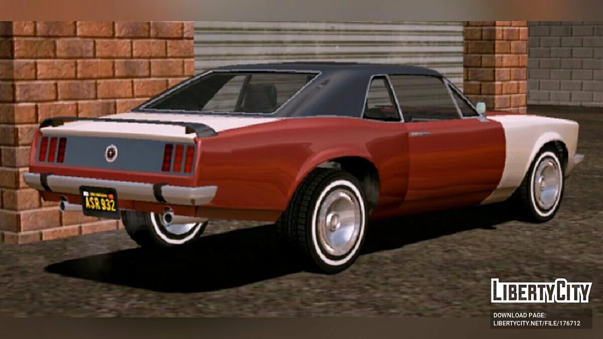 1968 Ford Mustang Coupe Beater / GTA San Andreas (iOS, Android)
