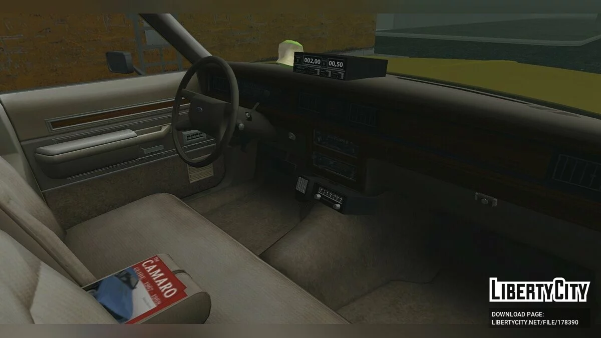 Ford LTD Crown Vic '87 Taxi / GTA San Andreas (iOS, Android)