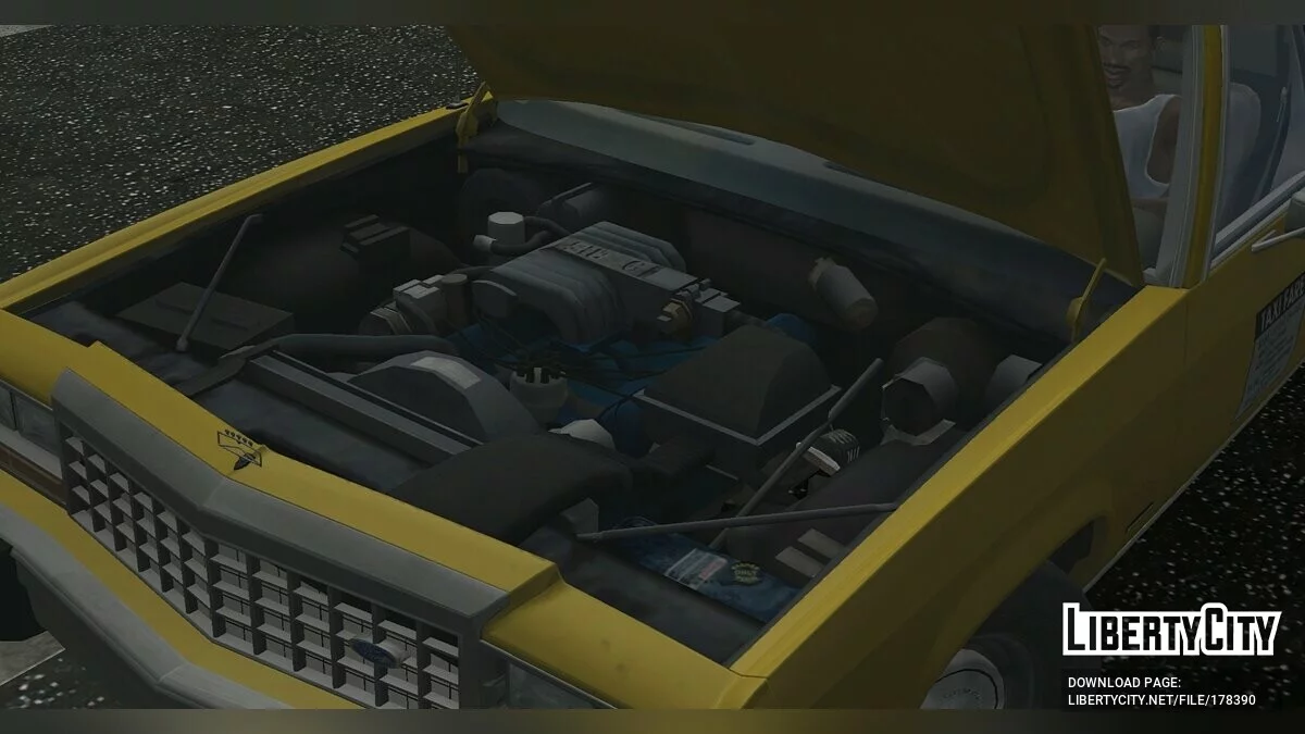 Ford LTD Crown Vic '87 Taxi / GTA San Andreas (iOS, Android)
