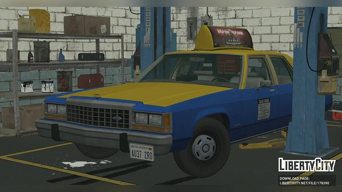 Ford LTD Crown Vic '87 Taxi / GTA San Andreas (iOS, Android)