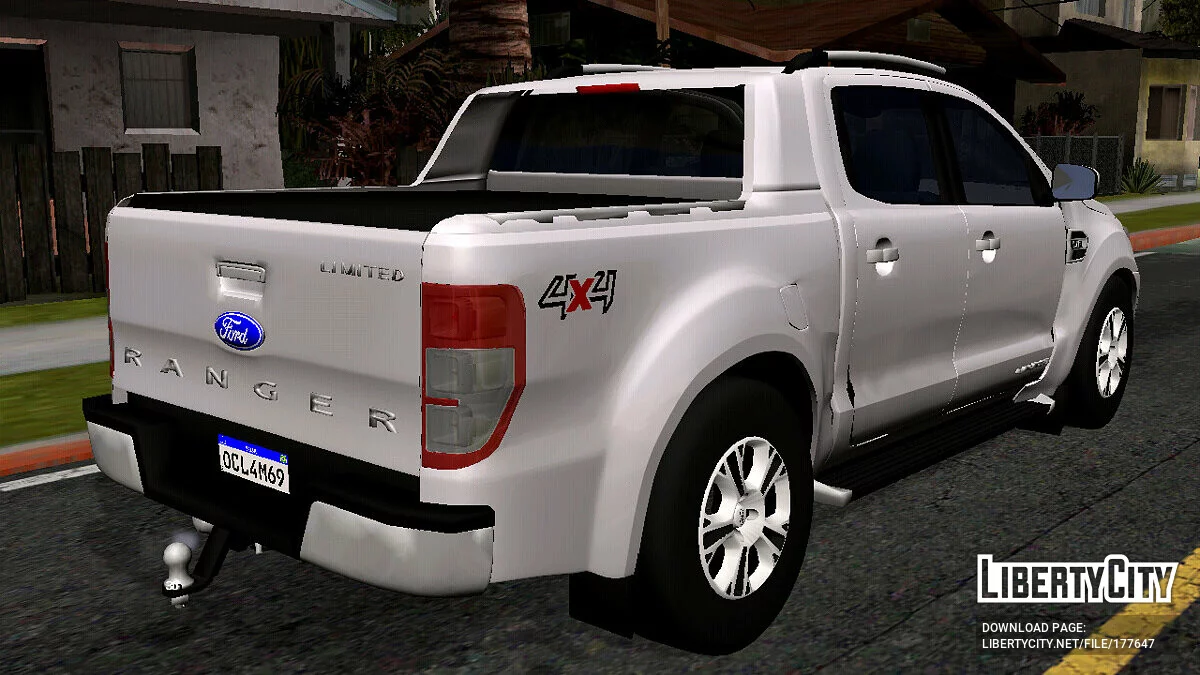 Ford Ranger 2017 Limited (только DFF) / GTA San Andreas (iOS, Android)