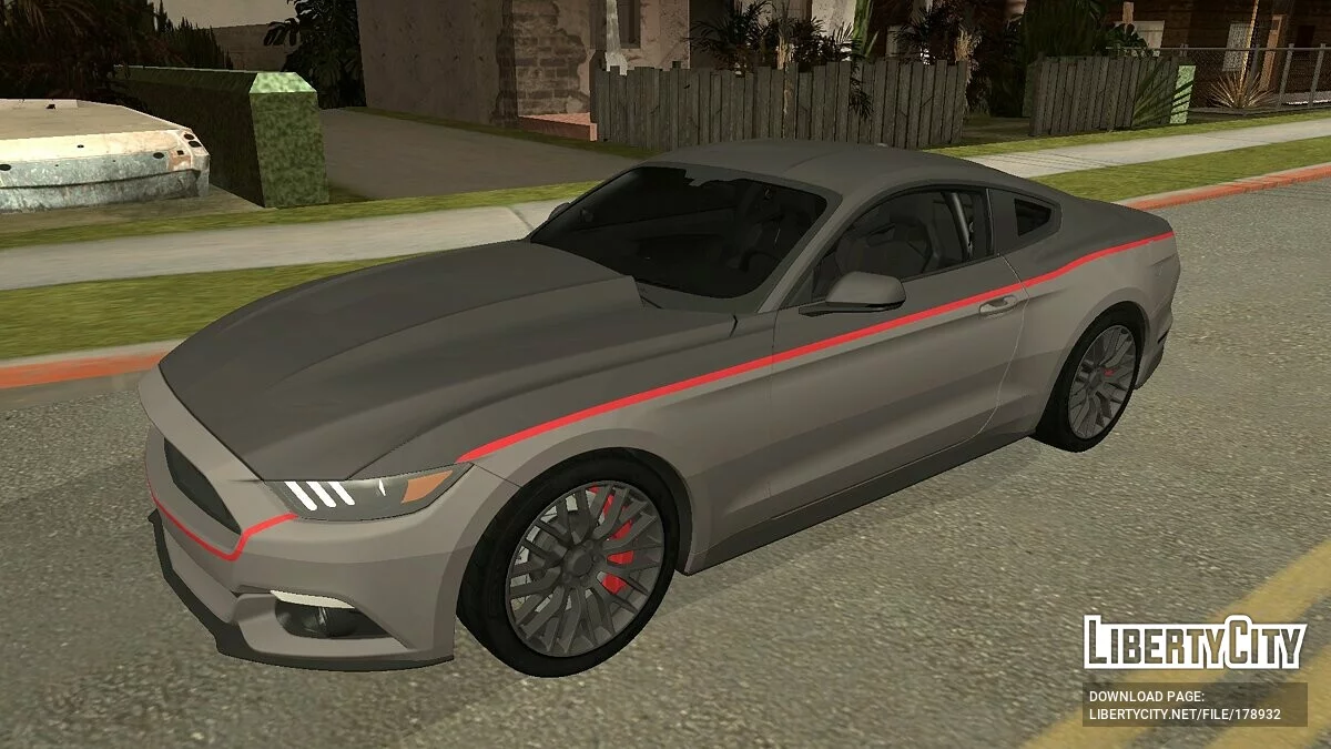 Ford Mustang Hennessey Performance 2015 / GTA San Andreas (iOS, Android)