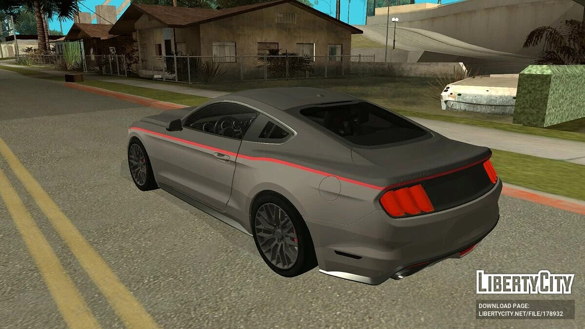 Ford Mustang Hennessey Performance 2015 / GTA San Andreas (iOS, Android)