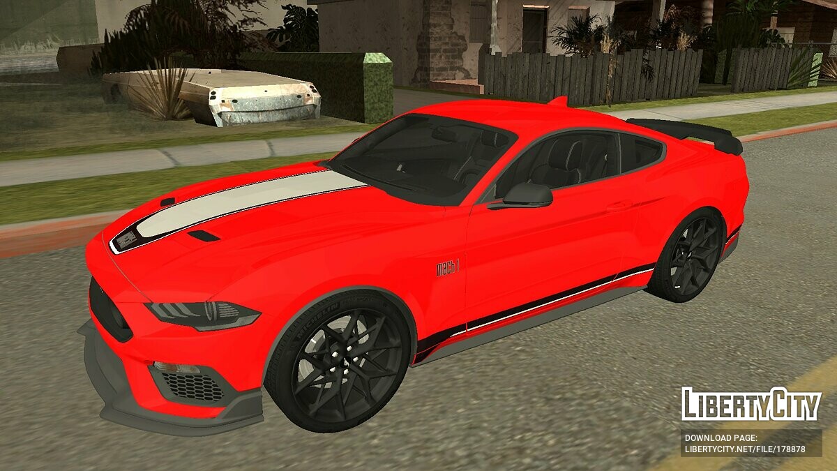 Скачать Ford Mustang Mach 1 2020 для GTA San Andreas (iOS, Android)