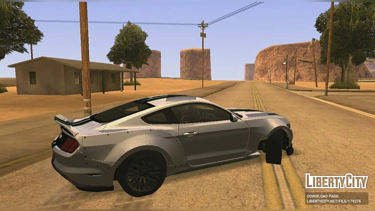 Ford Mustang Shelby GT350 / GTA San Andreas (iOS, Android)