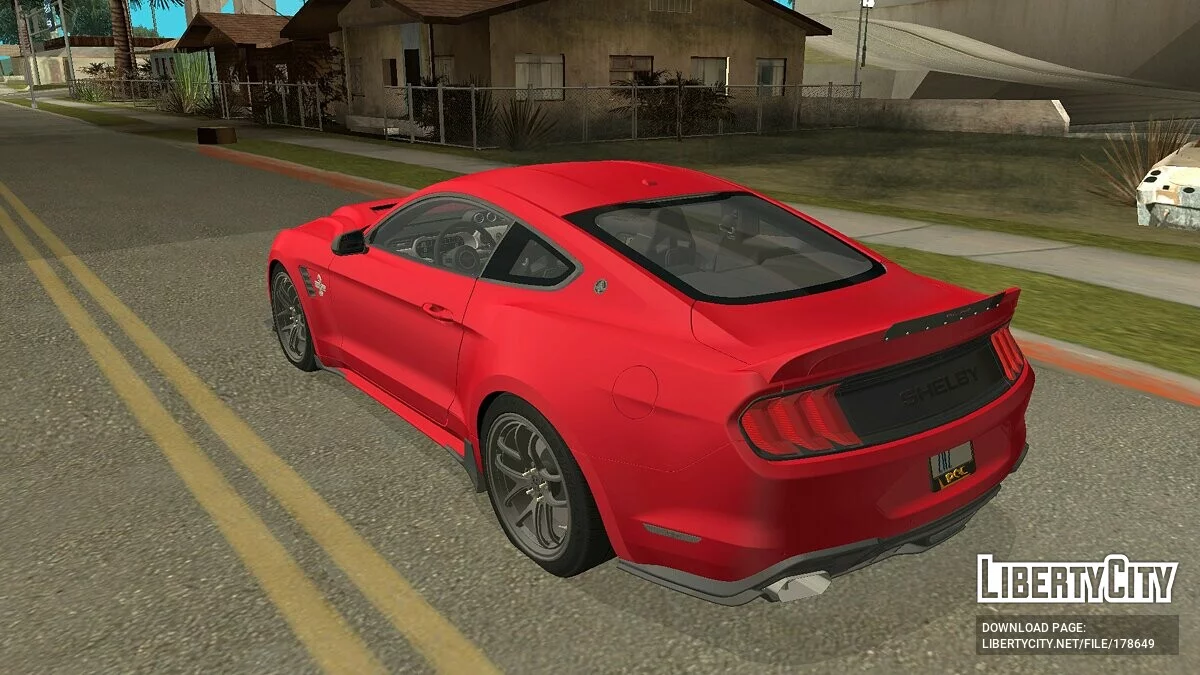 Ford Mustang Shelby Super Snake 2019 / GTA San Andreas (iOS, Android)