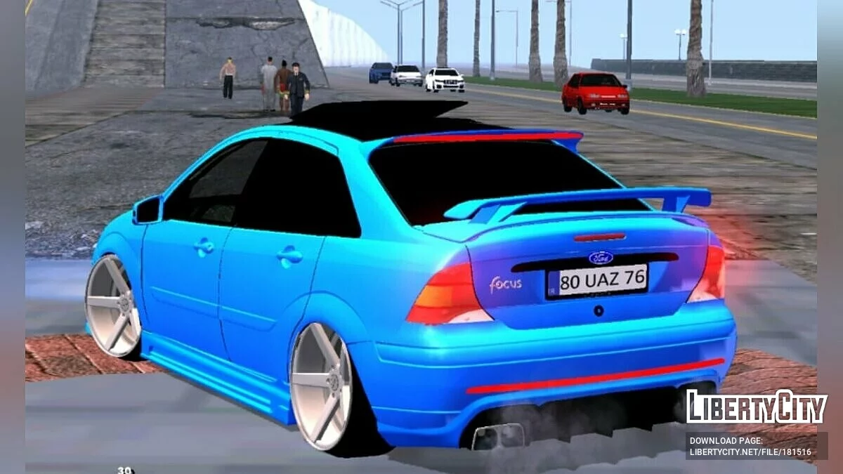 Ford Focus Tuning V3 / GTA San Andreas (iOS, Android)