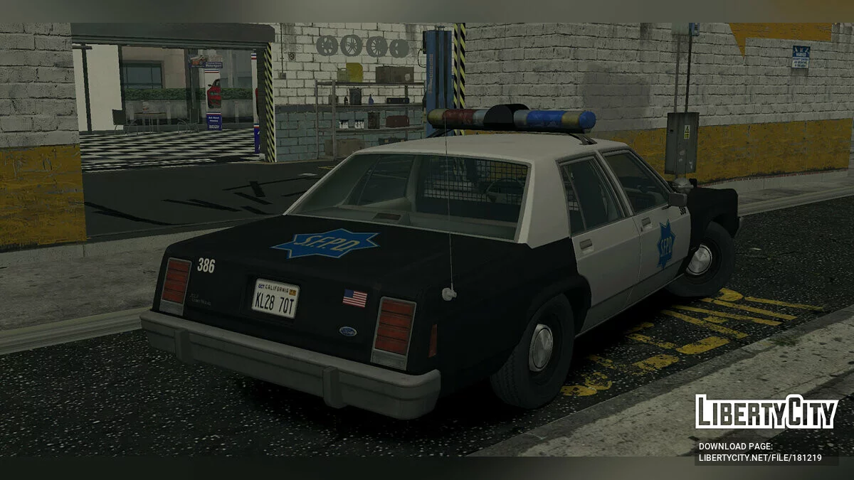 Сборник полицейских машин Ford LTD Crown Victoria '87 / GTA San Andreas (iOS, Android)