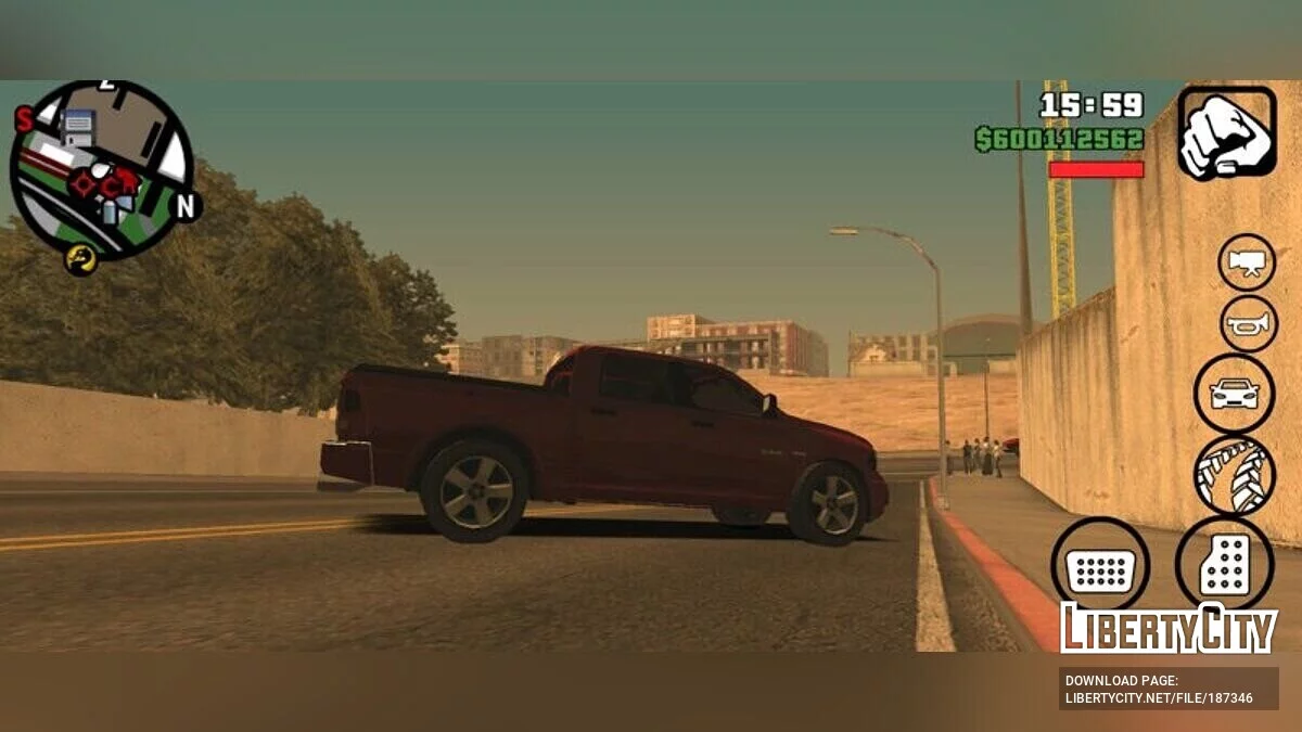 Dodge Ram Express 2012 / GTA San Andreas (iOS, Android)