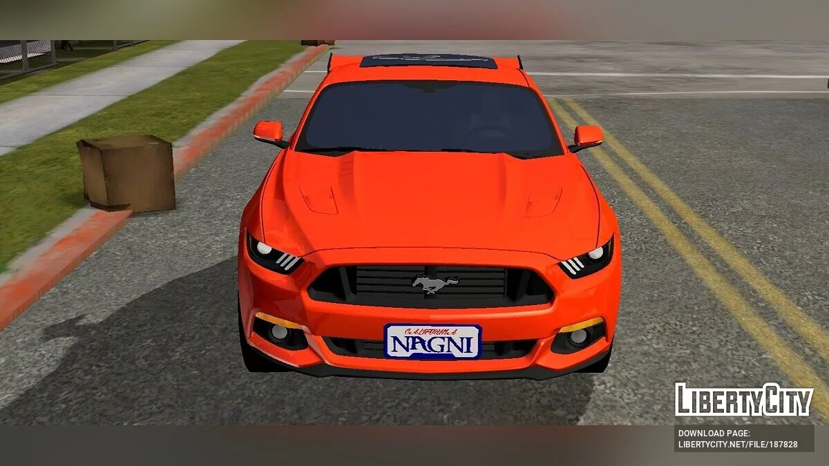 Ford Mustang GT 2015 Modified (только DFF) / GTA San Andreas (iOS, Android)