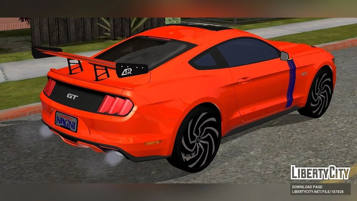 Ford Mustang GT 2015 Modified (только DFF) / GTA San Andreas (iOS, Android)