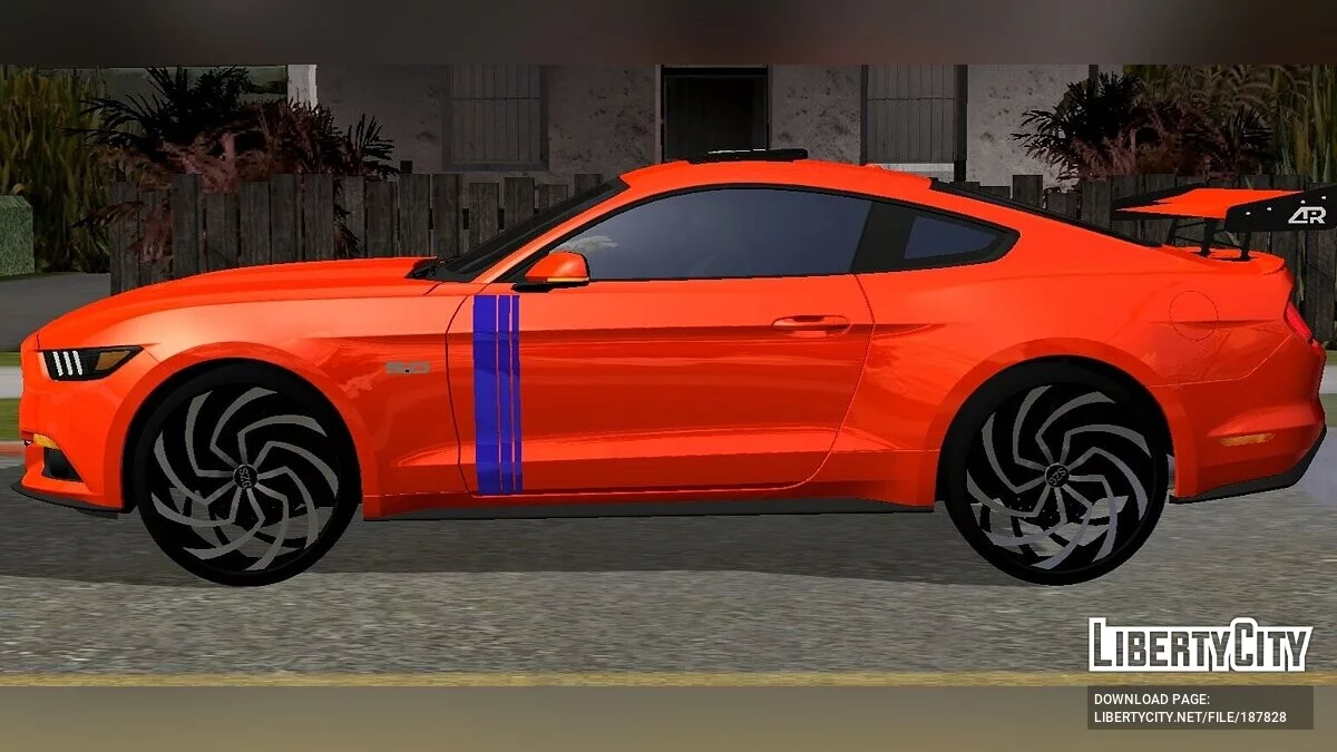 Ford Mustang GT 2015 Modified (только DFF) / GTA San Andreas (iOS, Android)