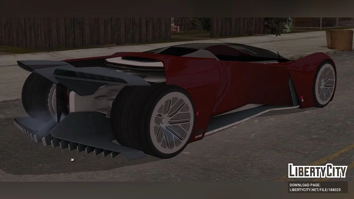 Ford TFZ-P1 2022 / GTA San Andreas (iOS, Android)