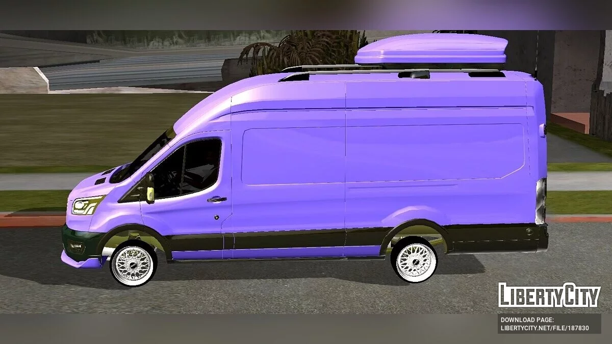 Ford Transit 2021 (только DFF) / GTA San Andreas (iOS, Android)