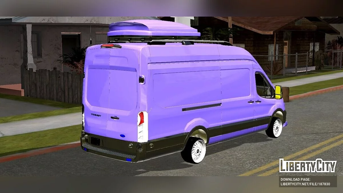 Ford Transit 2021 (только DFF) / GTA San Andreas (iOS, Android)