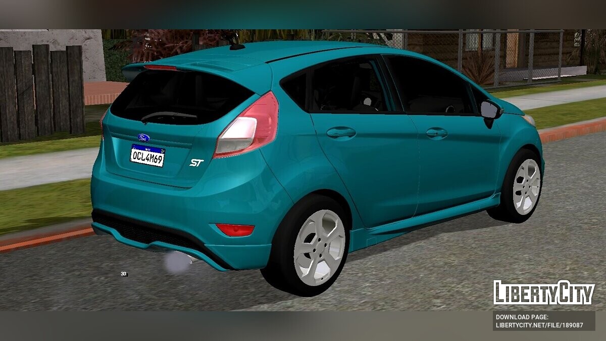 Скачать Ford Fiesta 2016 (только DFF) для GTA San Andreas (iOS, Android)