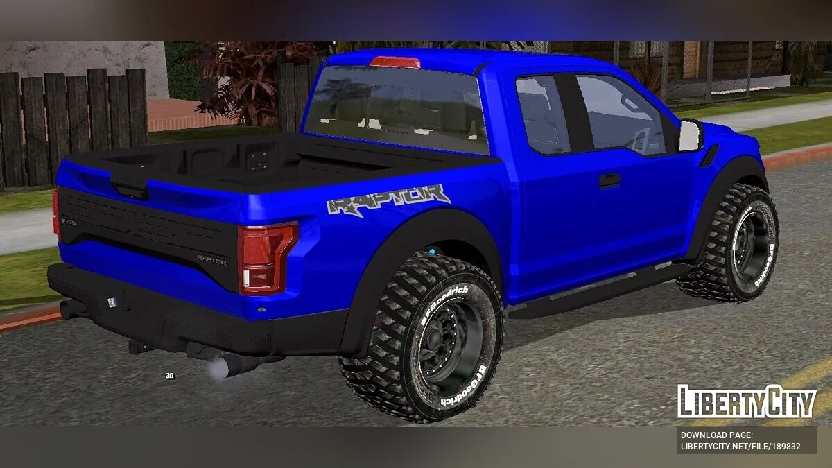 Ford Raptor F150 Offroad / GTA San Andreas (iOS, Android)