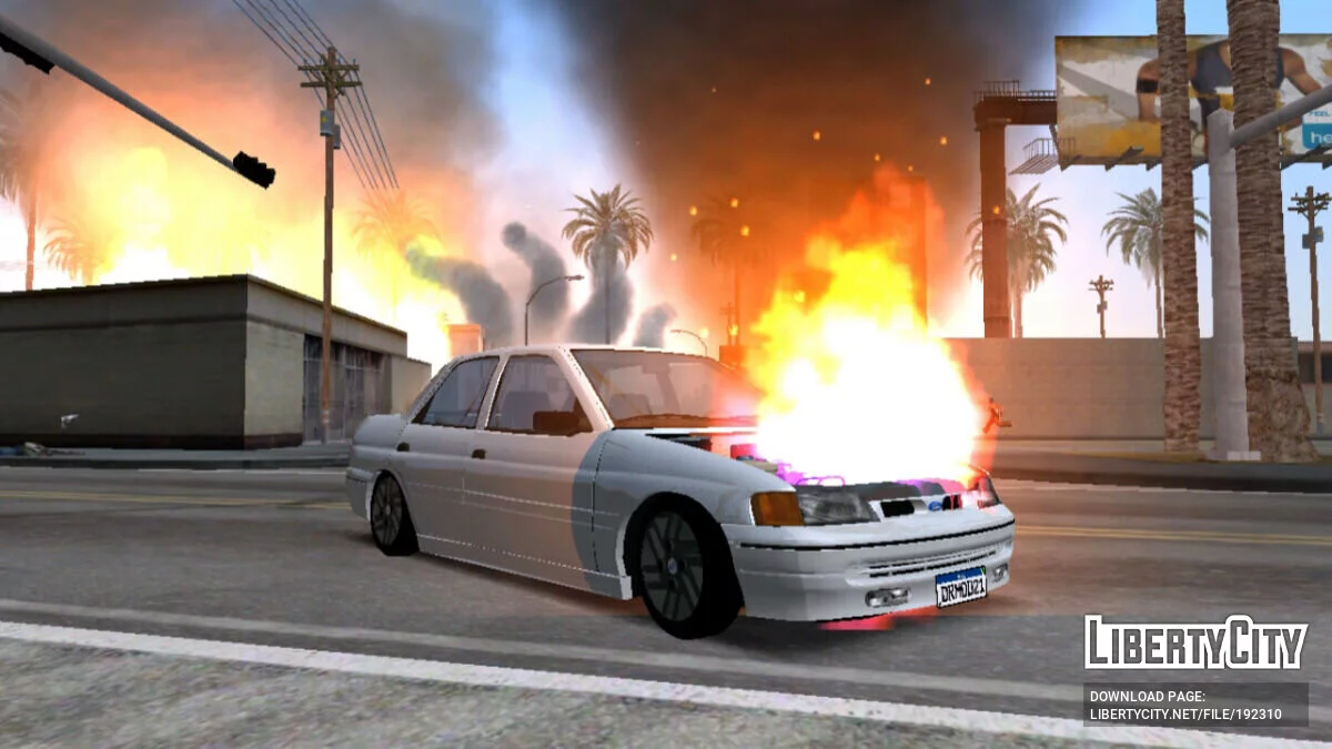 Ford Verona GL 1995 (улучшенная версия) / GTA San Andreas (iOS, Android)