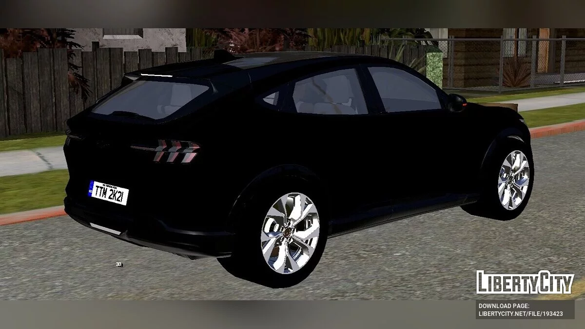 Ford Mustang Mach E2021 (только DFF) / GTA San Andreas (iOS, Android)