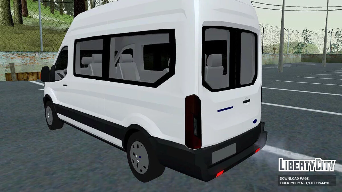 Ford Transit 2016 (только DFF) / GTA San Andreas (iOS, Android)