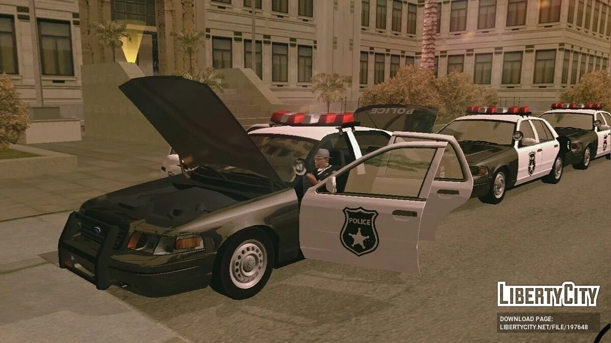 Ford Crown Victoria Полицейская (только DFF) / GTA San Andreas (iOS, Android)