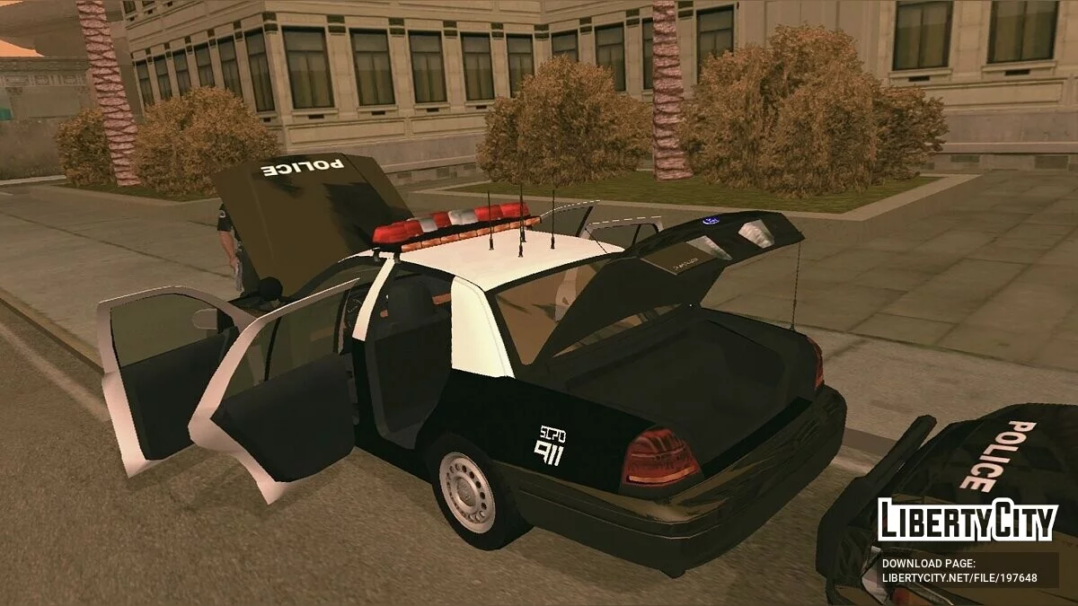 Ford Crown Victoria Полицейская (только DFF) / GTA San Andreas (iOS, Android)