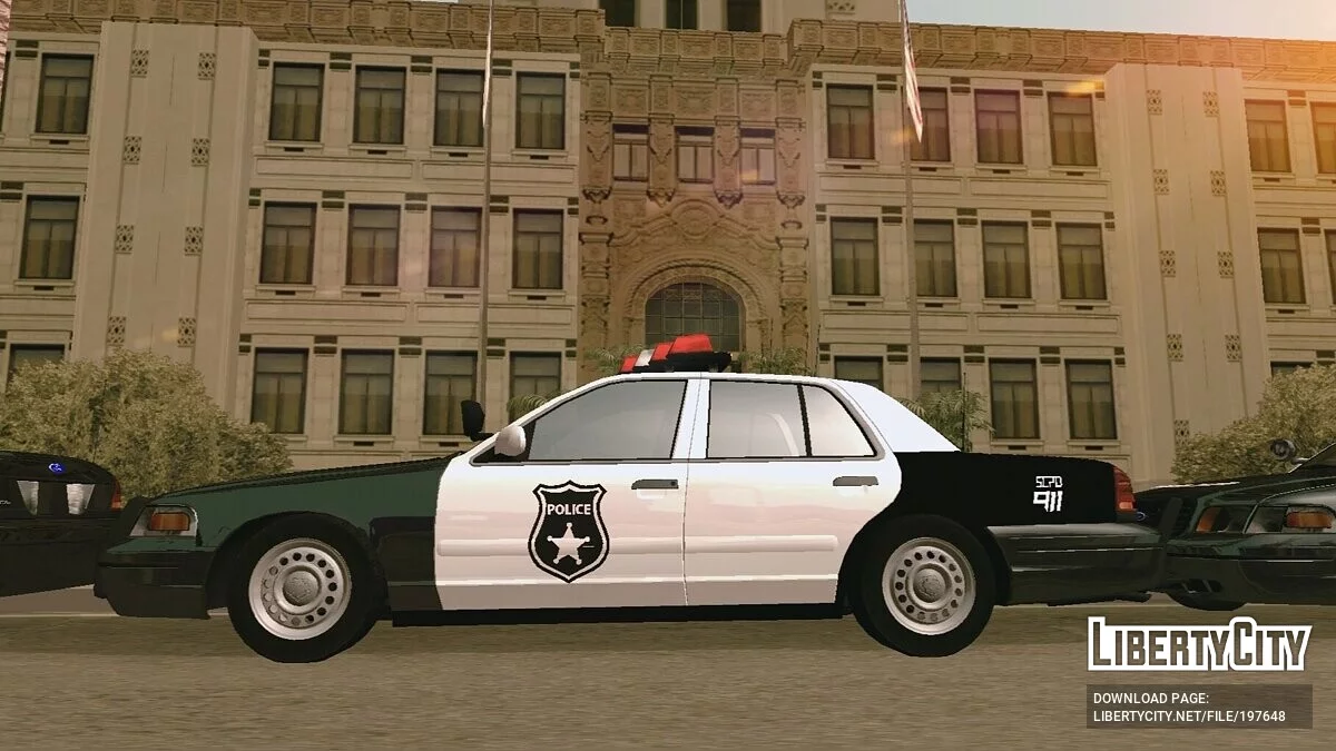 Ford Crown Victoria Полицейская (только DFF) / GTA San Andreas (iOS, Android)