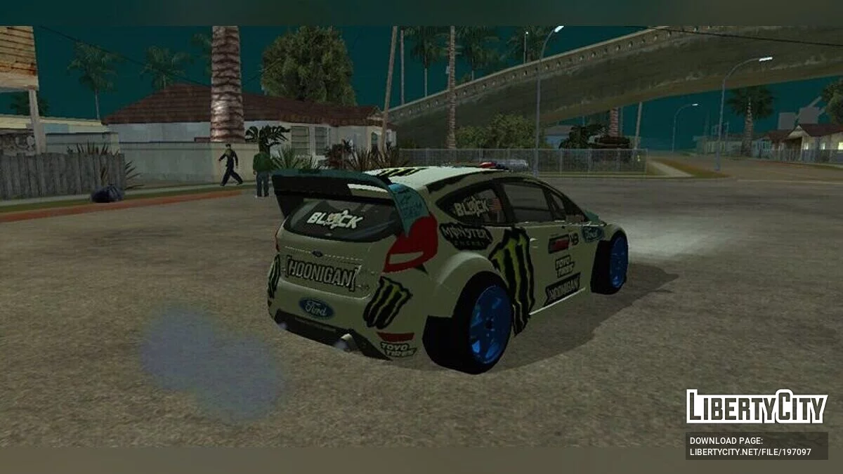 Ford Fiesta RS Ken Block Tribute / GTA San Andreas (iOS, Android)