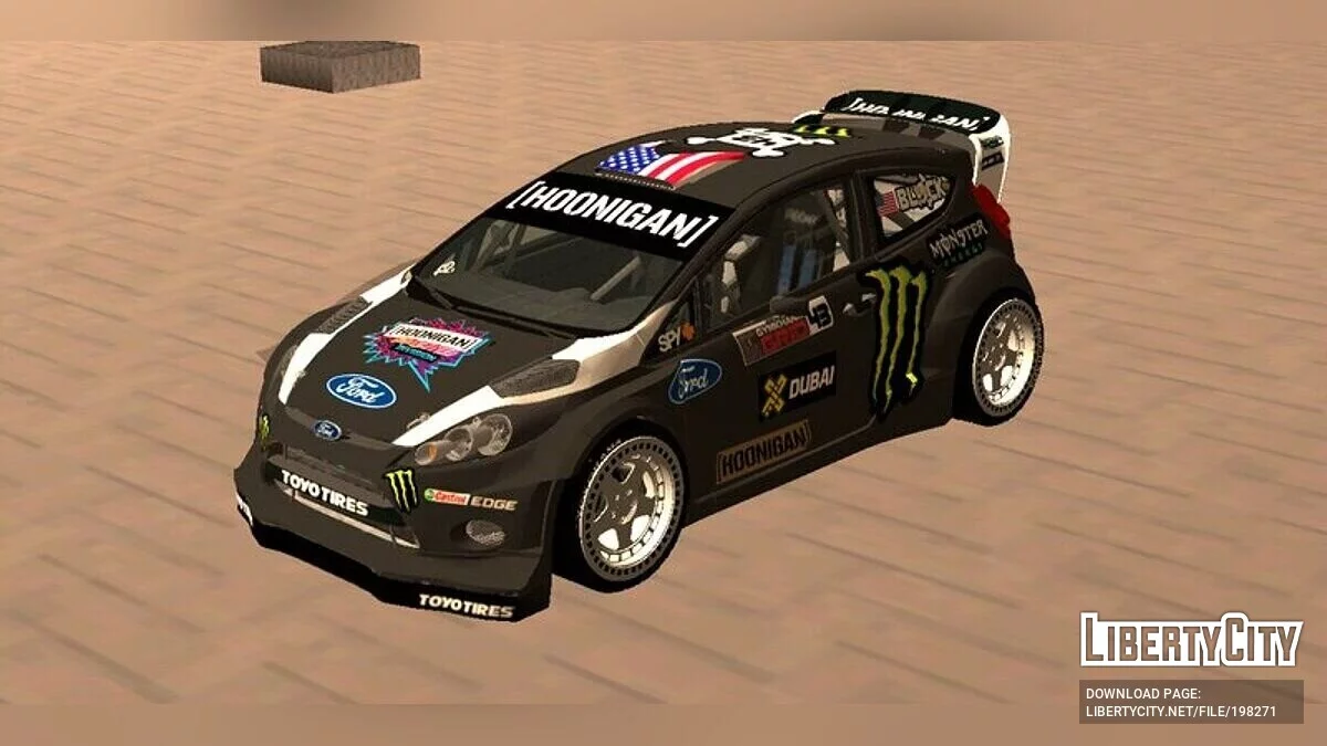 Ford Fiesta ST (GYMKHANA 8) / GTA San Andreas (iOS, Android)