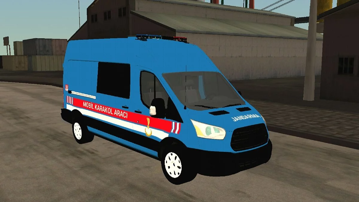 Ford Transit - Турецкая полиция / GTA San Andreas (iOS, Android)