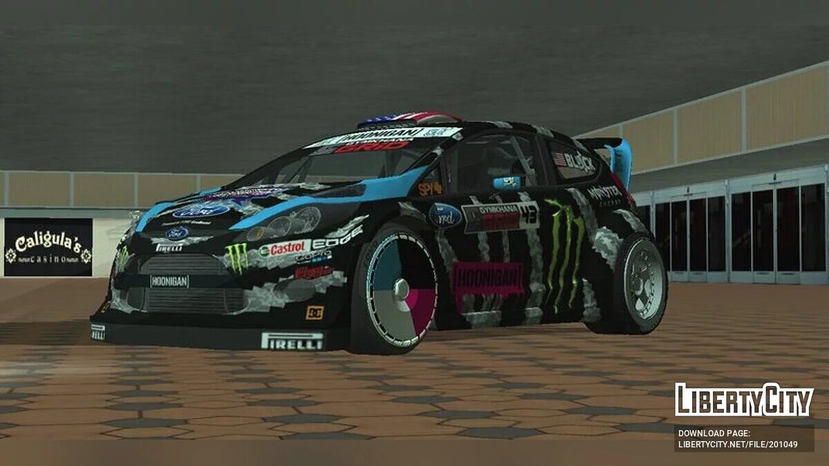 Ford Fiesta RS Ken Block Gymkhana GRiD 2014 / GTA San Andreas (iOS, Android)