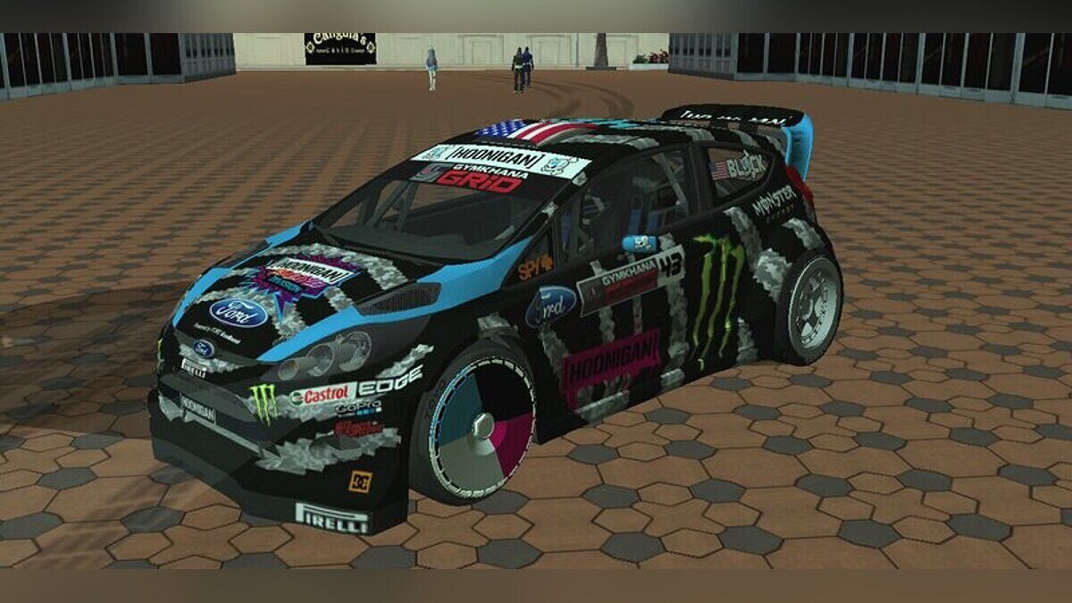 Скачать Ford Fiesta RS Ken Block Gymkhana GRiD 2014 для GTA San Andreas  (iOS, Android)