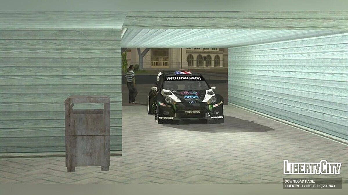 Ford Fiesta ST RX43 GYMKHANA 8 V3 KEN BLOCK / GTA San Andreas (iOS, Android)