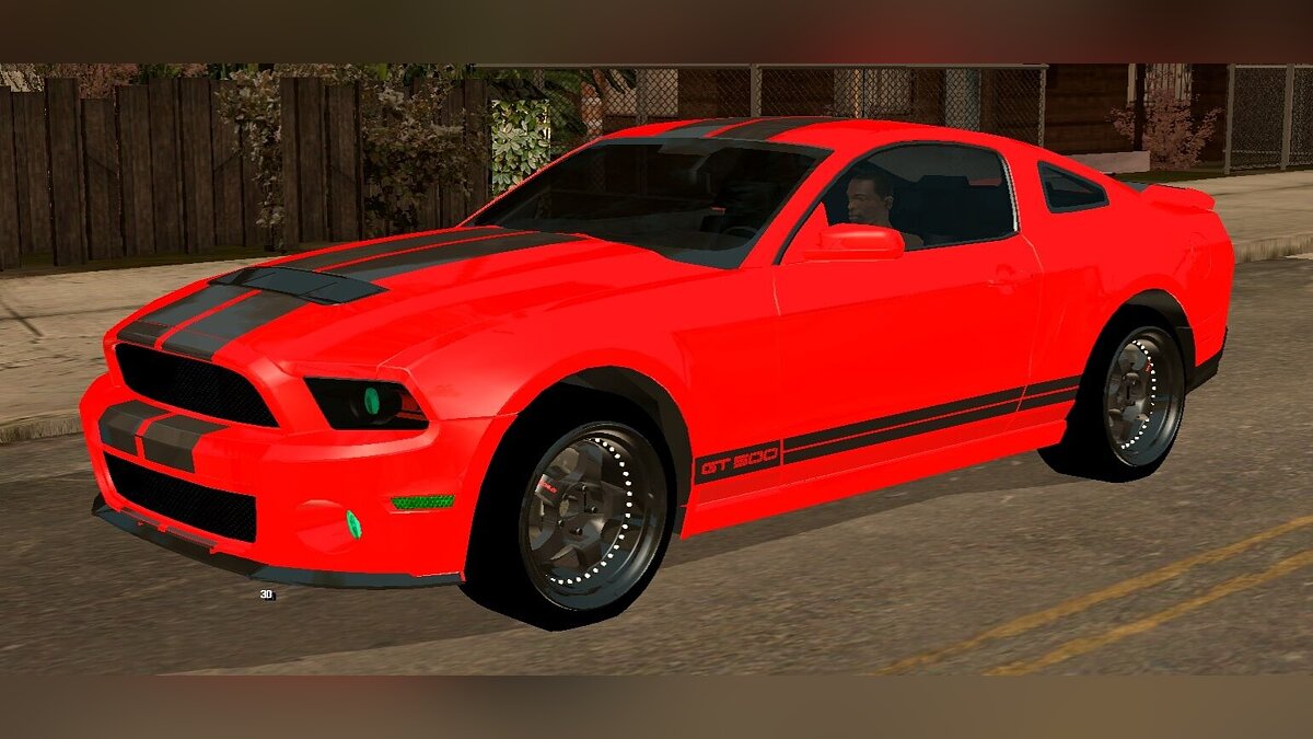 Скачать Ford Mustang GT-500 (только DFF) для GTA San Andreas (iOS, Android)