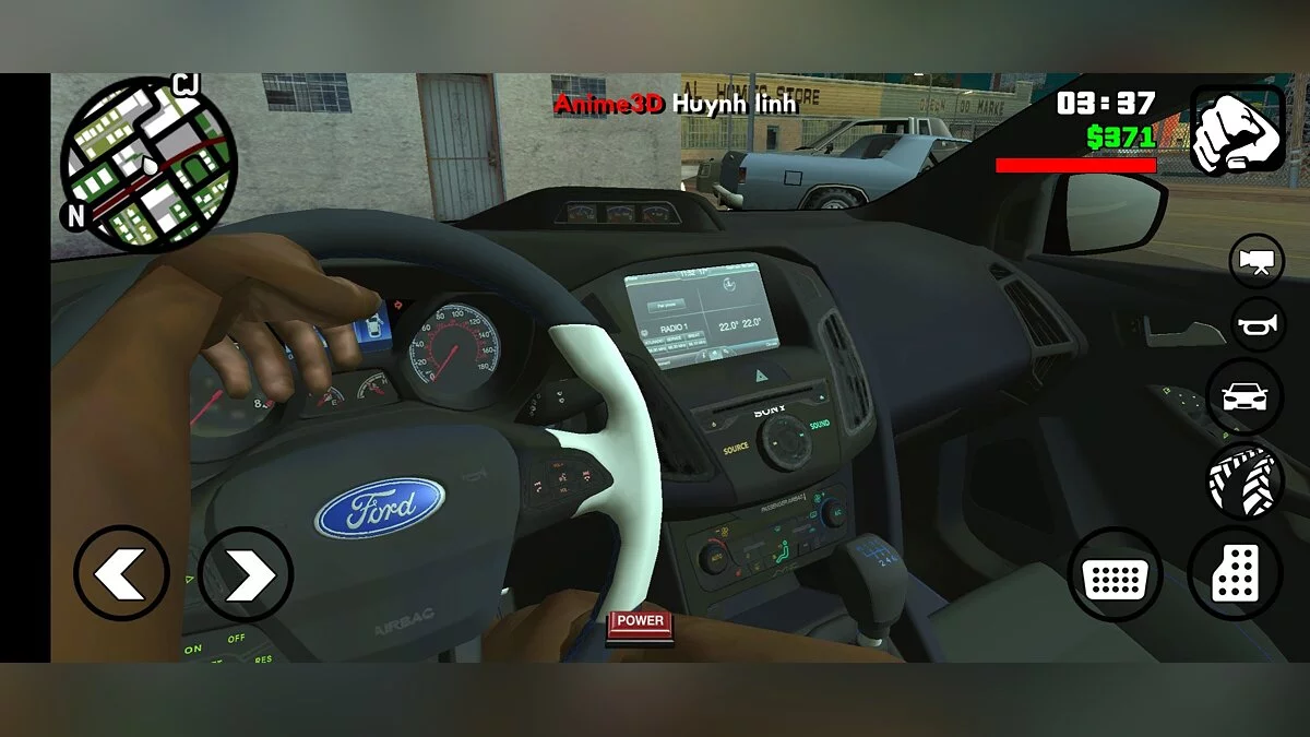 Ford Focus RS 2024 / GTA San Andreas (iOS, Android)