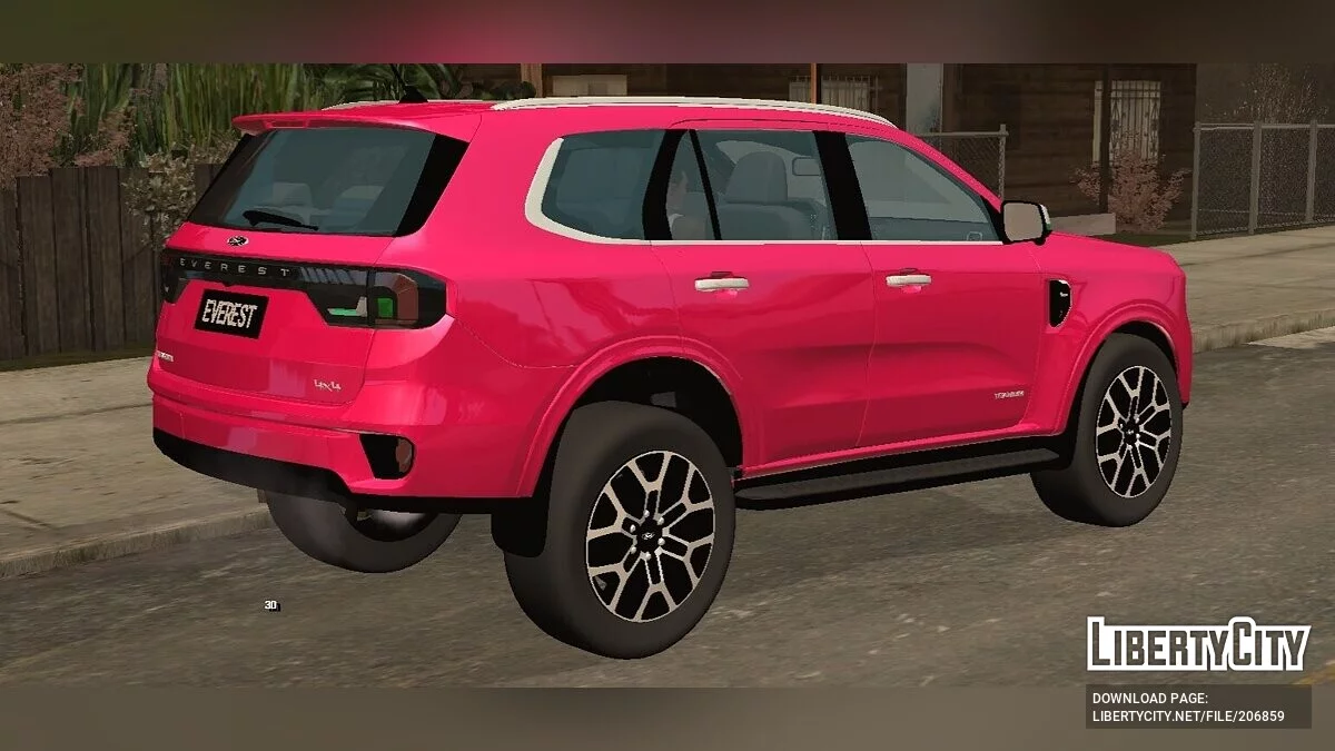 Ford Endeavour 2024 (только DFF) / GTA San Andreas (iOS, Android)