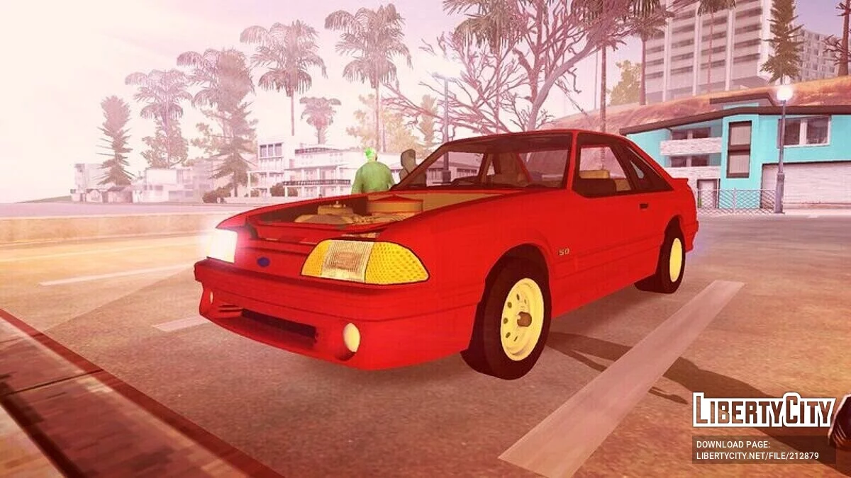 1993 Ford Mustang Foxbody / GTA San Andreas (iOS, Android)