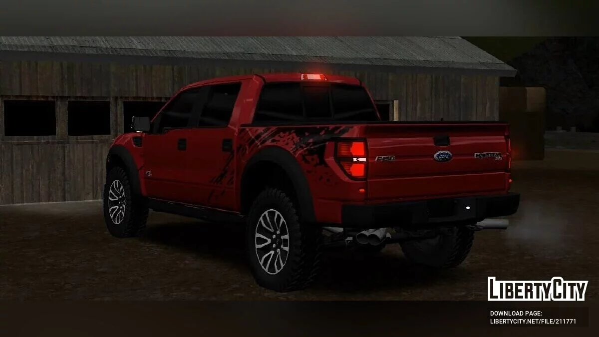 Ford Raptor SVT 2012 / GTA San Andreas (iOS, Android)