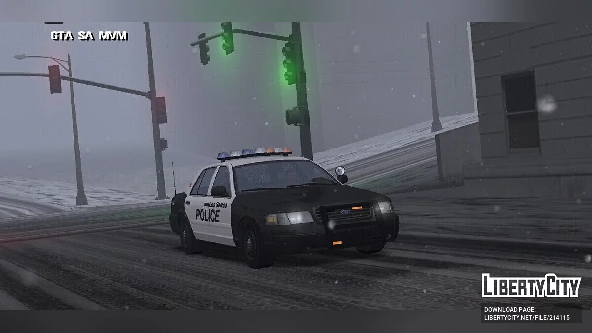 Ford Crown Victoria Police / GTA San Andreas (iOS, Android)